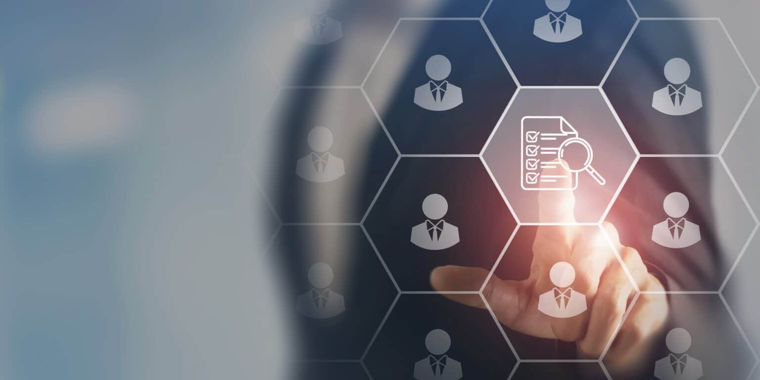 Graphique d'interaction avec des profils d'utilisateurs.